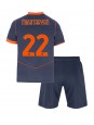 Inter Milan Henrikh Mkhitaryan #22 Kolmaspaita Lasten 2025-26 Lyhythihainen (+ shortsit)